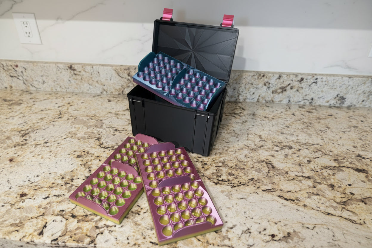 150 3ml vial case 10x5 (3) inserts