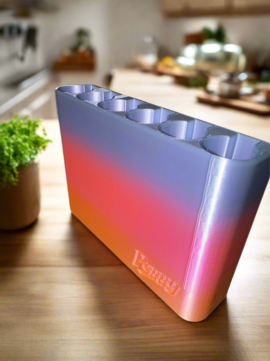 6 slot pen holder for fridge *Includes Velcro*