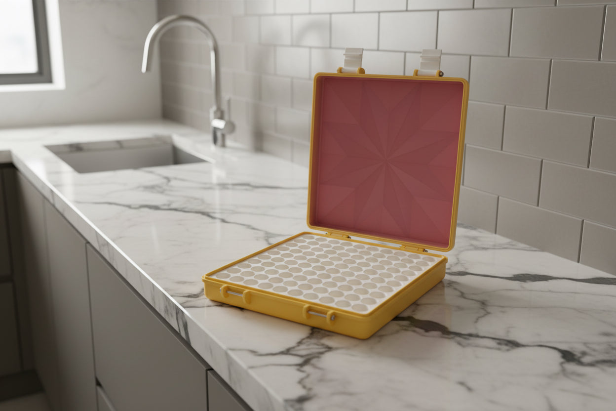 10x10 3ml vial case