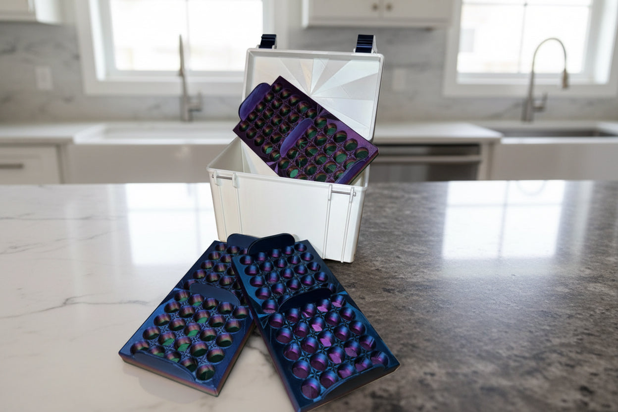 150 3ml vial case 10x5 (3) inserts