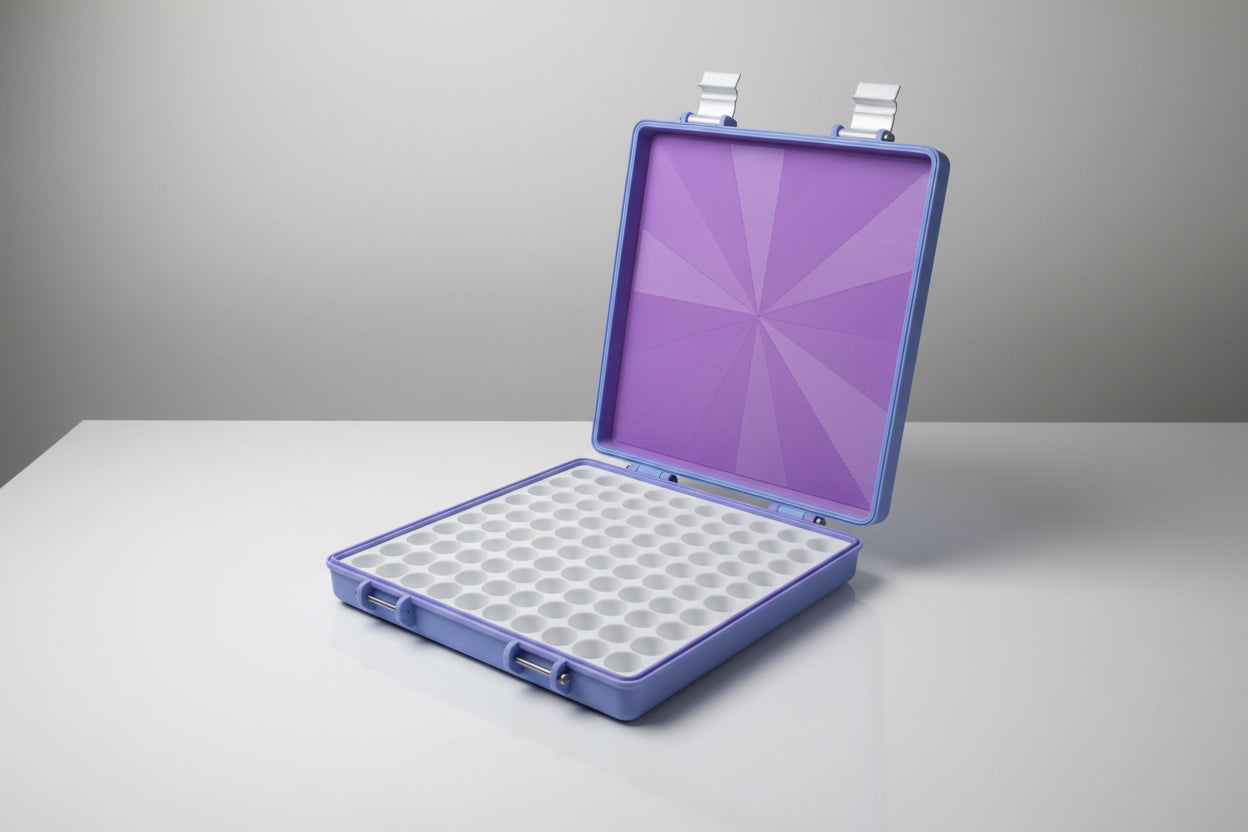 10x10 3ml vial case