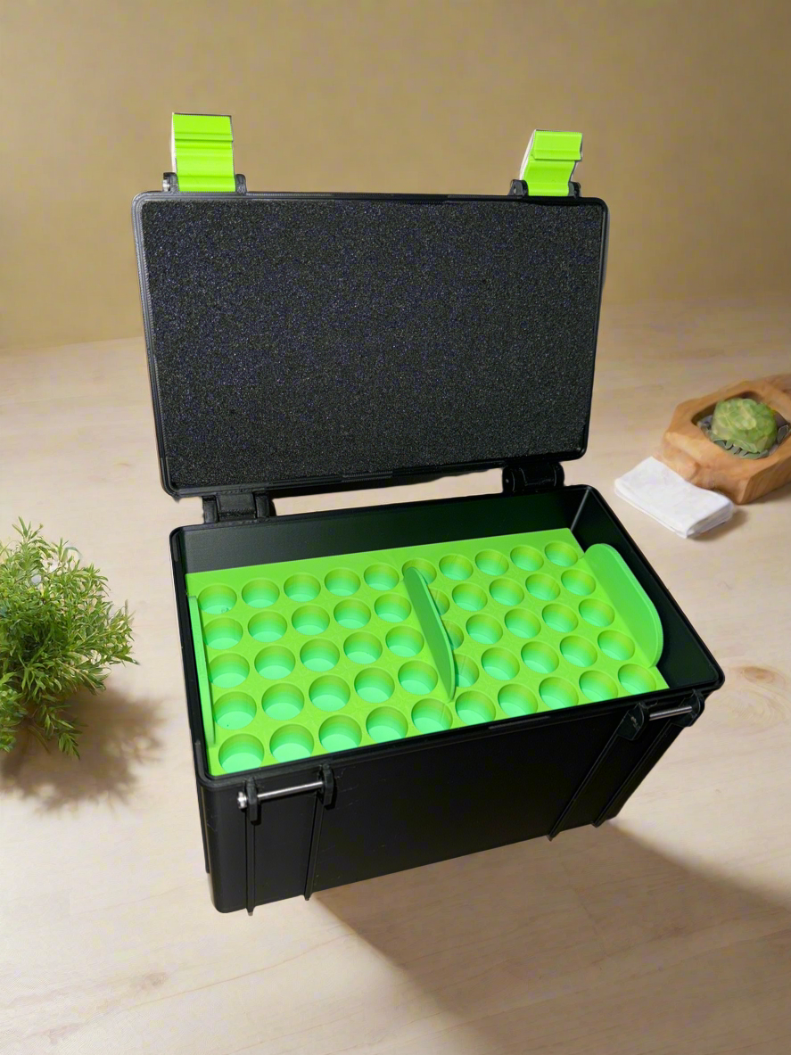 150 3ml vial case 10x5 (3) inserts