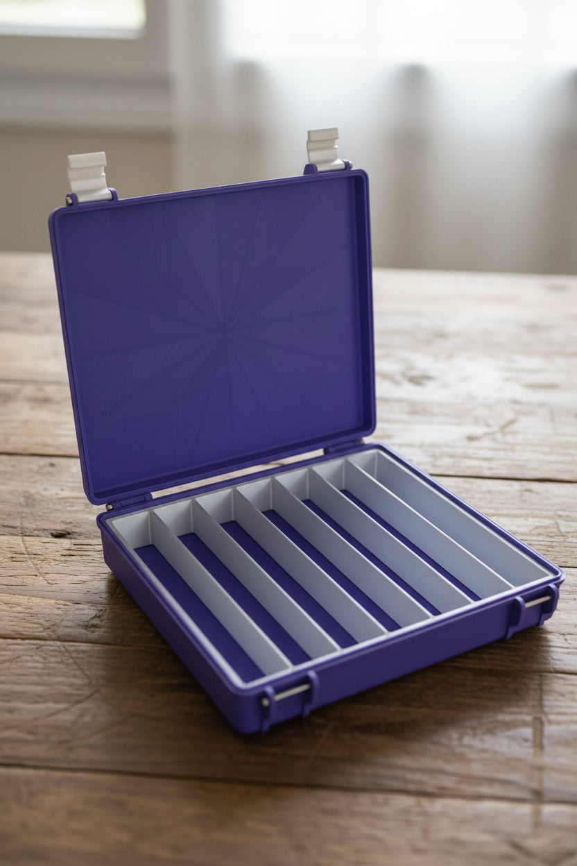 7 divider syringe case