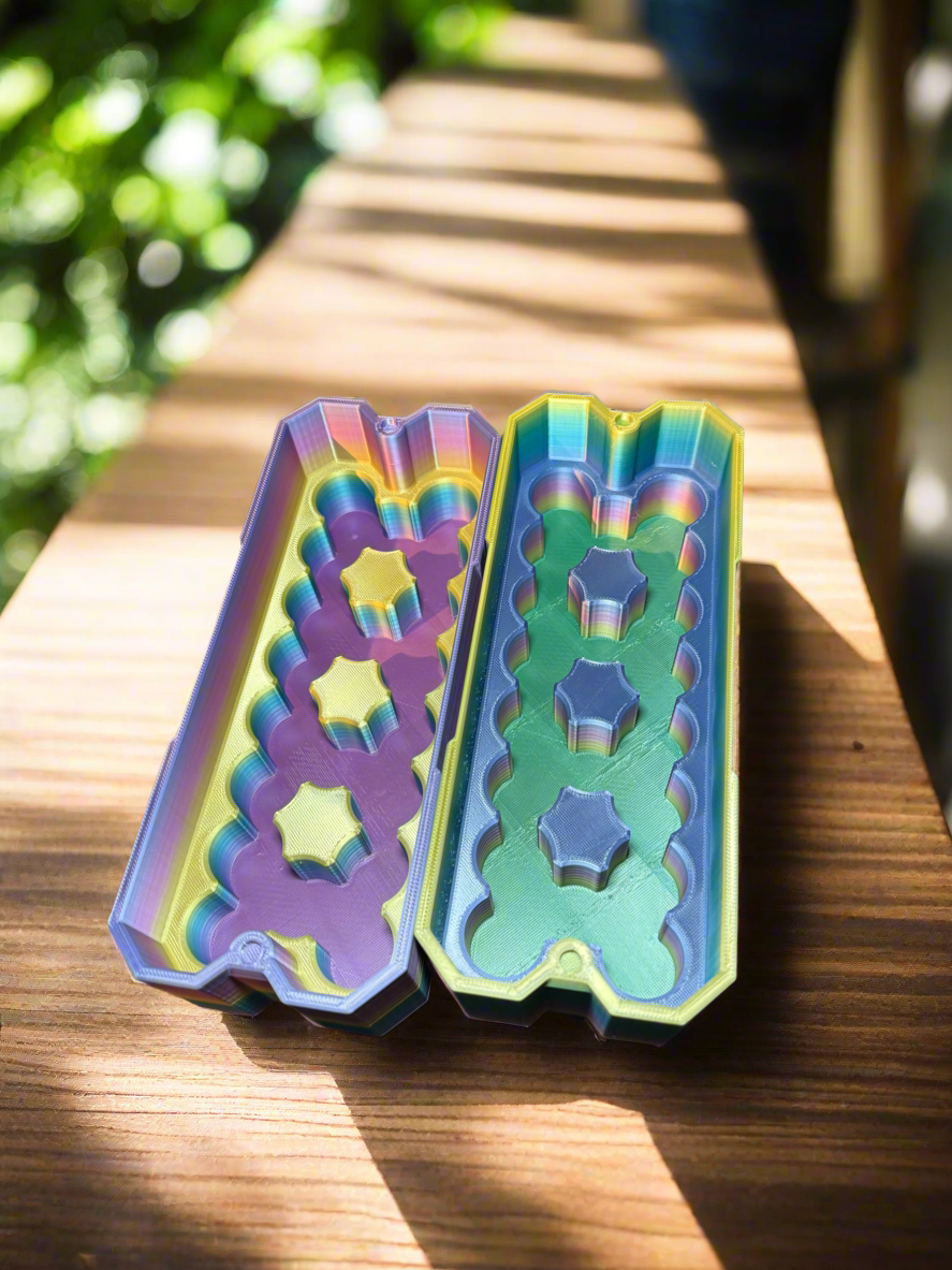 10x2 10ml magnetic vial case