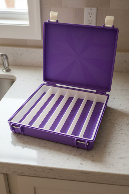 7 divider syringe case