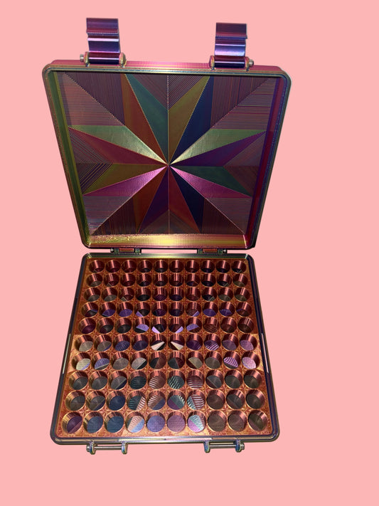 10x10 3ml vial case  **FAULTY PRINT QUALITY**