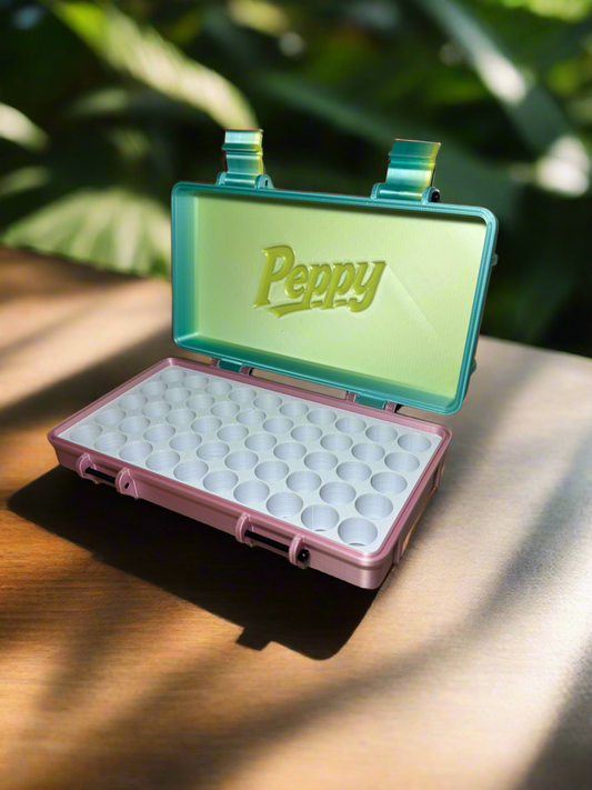 2 latch 5x10 3ml vial case