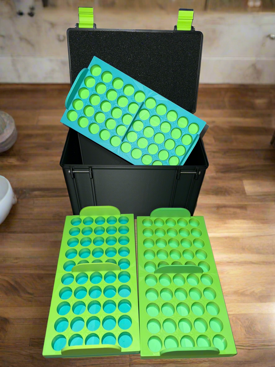 150 3ml vial case 10x5 (3) inserts