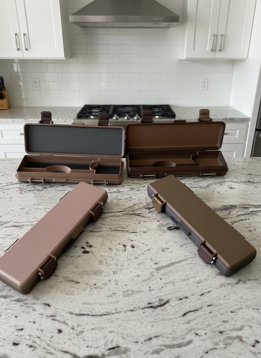 Pen case w/ needle holder and alcohol wipe slot