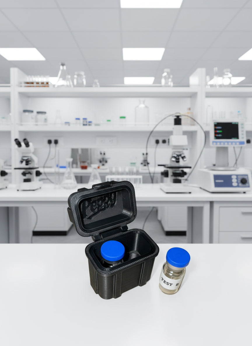 2 3ml Test vial case *1 TIME USE* *FOR TESTING*