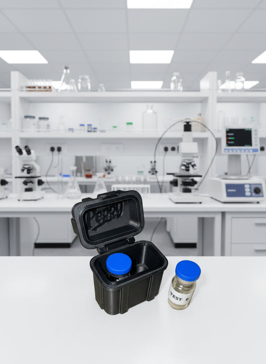 2 3ml Test vial case *1 TIME USE* *FOR TESTING*