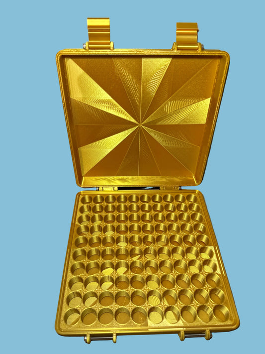 10x10 3ml vial case (ripples in the print)