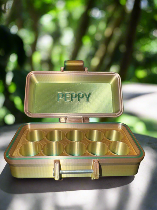 1 Latch 5x2 3ml vial case