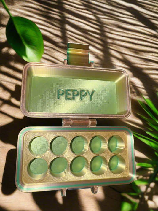 1 Latch 5x2 3ml vial case