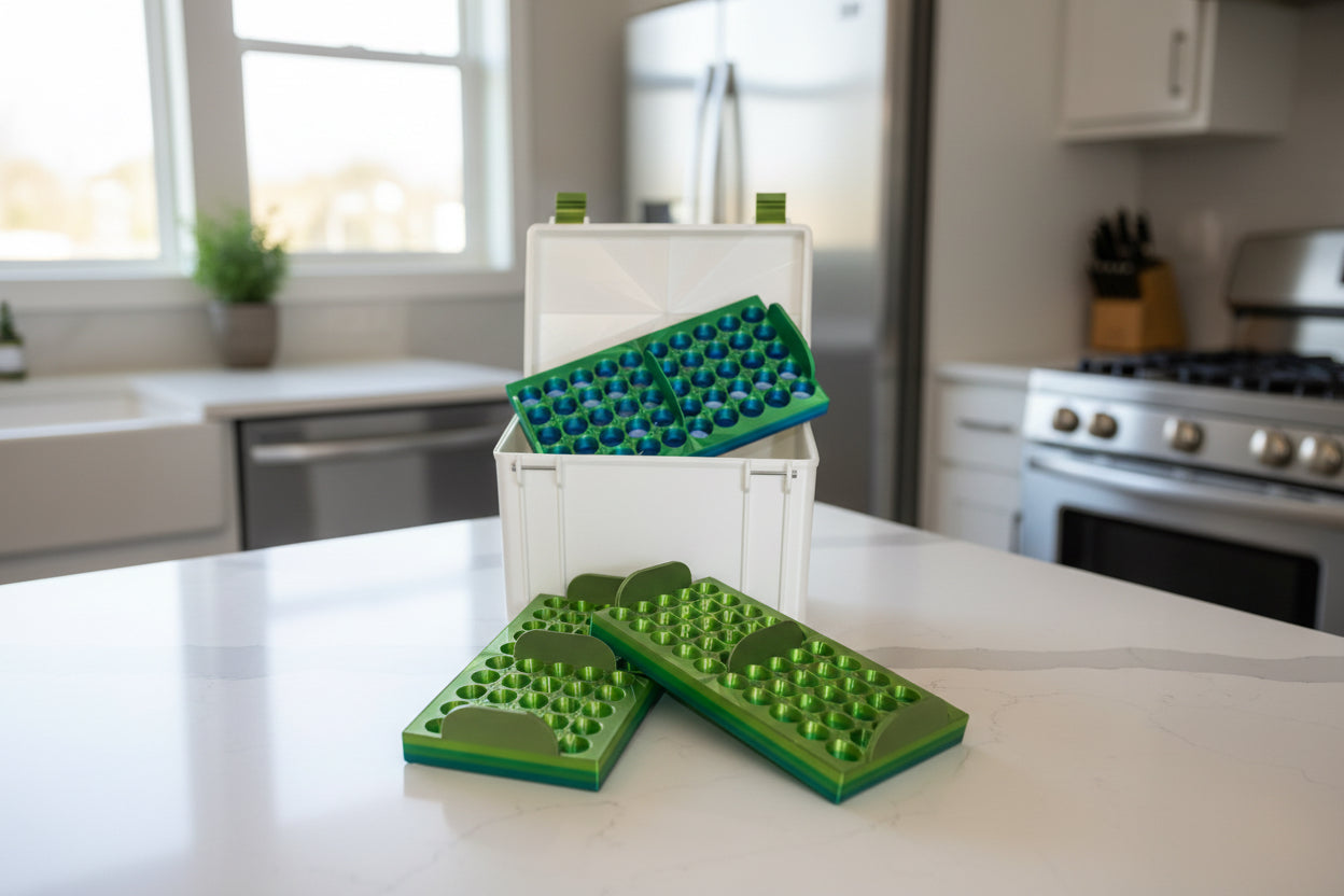 150 3ml vial case 10x5 (3) inserts