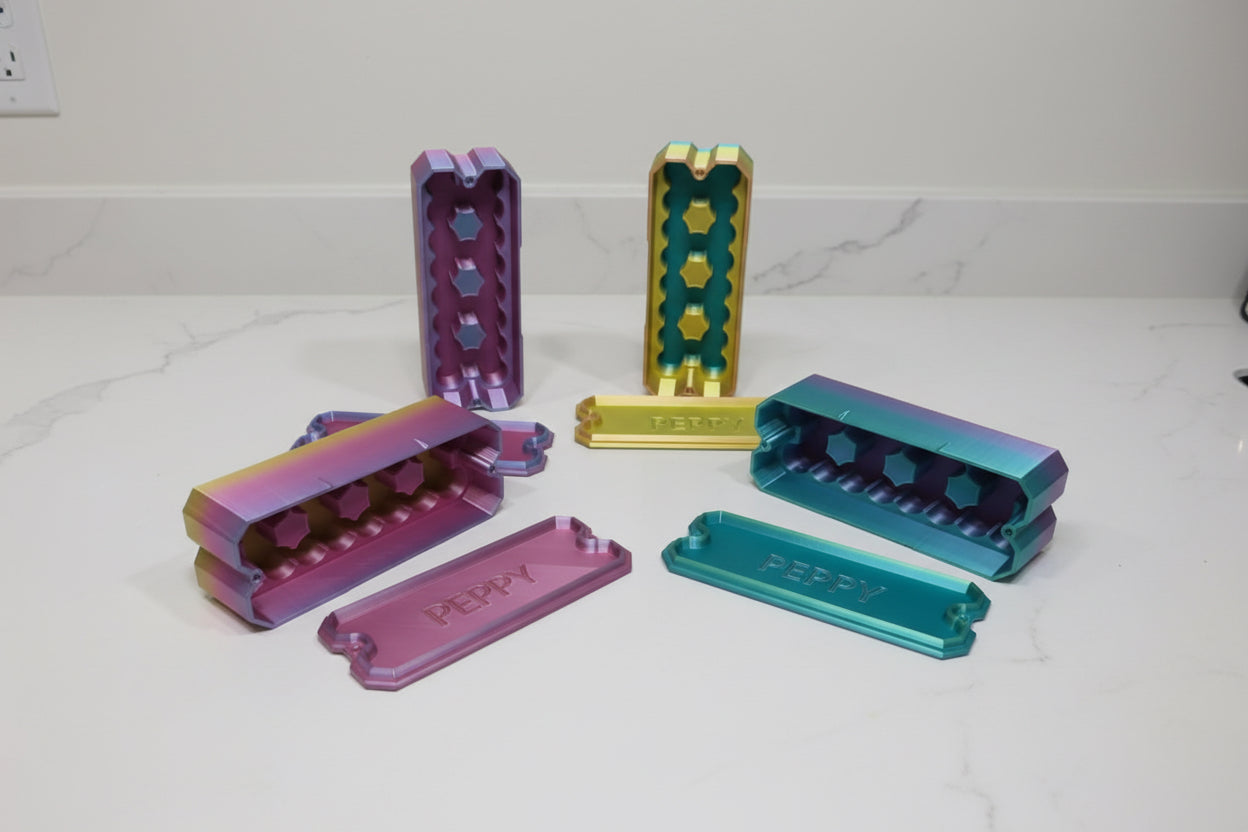 10x2 10ml magnetic vial case