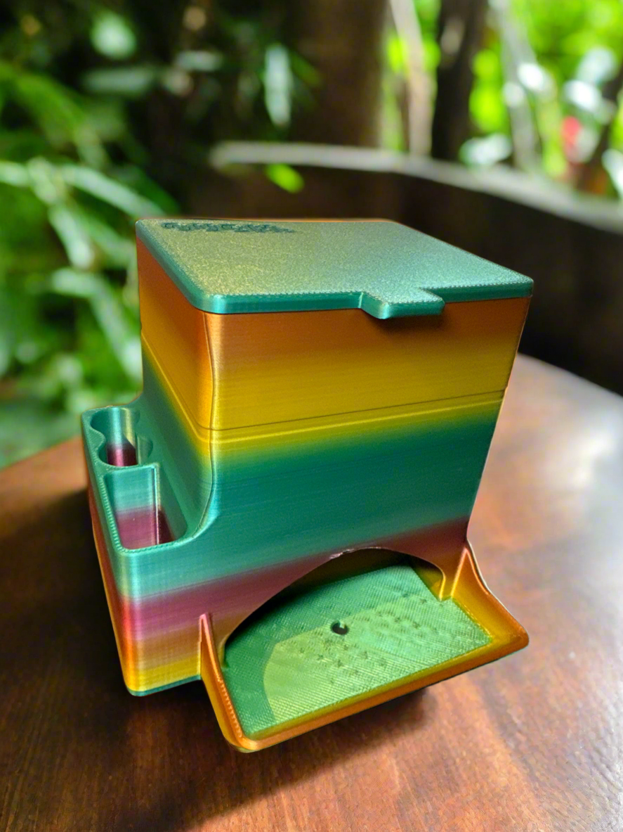 Needle dispenser with 2 pen/ wipe holder