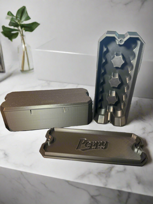 10x2 10ml magnetic vial case