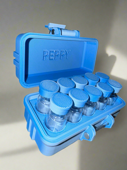 1 Latch 5x2 3ml vial case*CAPS & VIALS NOT INCLUDED*