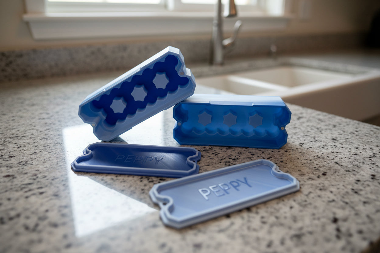 10x2 10ml magnetic vial case